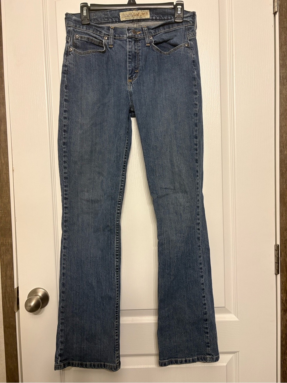Cabela's Women's Blue Flared Denim Jeans